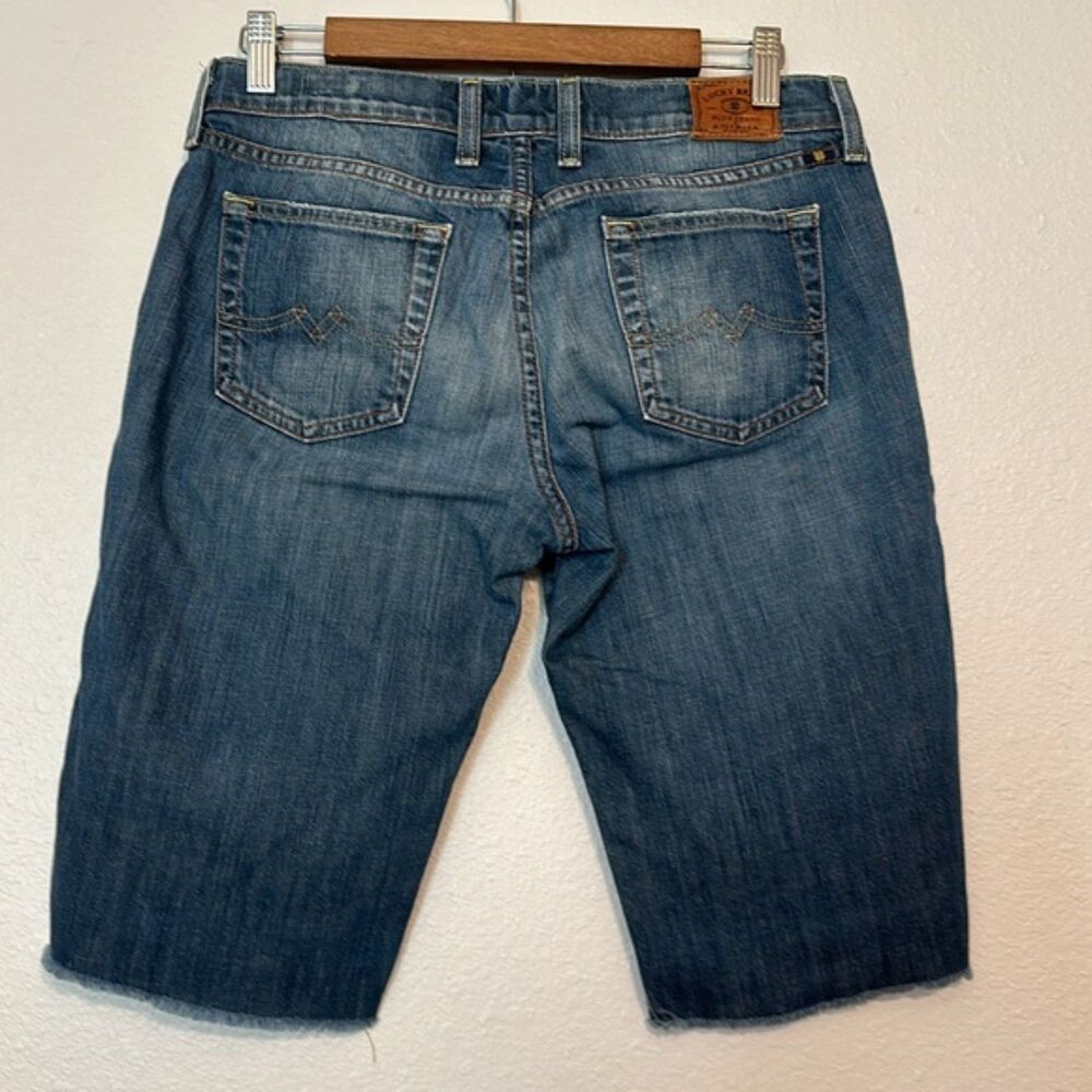 Lucky Brand Blue Casual Bermuda Shorts - Picture 4 of 13